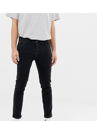 Reclaimed Vintage The 90 Skinny Jeans In Washed Black