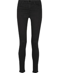 Victoria Victoria Beckham Powerhigh High Rise Skinny Jeans Black