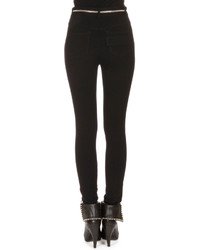 Givenchy Zip Trimmed Jean Leggings