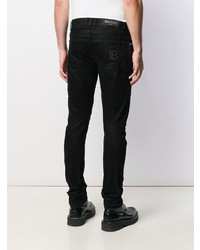 Balmain Zipped Pockets Skinny Jeans