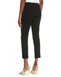 Moschino Boutique Fitted Cropped Pants