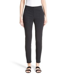 St. John Collection Fine Stretch Twill Skinny Pants