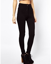 Asos Collection High Waisted Stretch Treggings