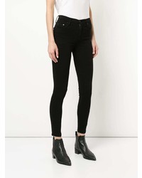 Nobody Denim Cult Skinny Ankle Powerblk