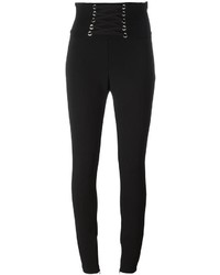 Philipp Plein Lace Up Skinny Trousers