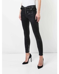 RtA Skinny Zip Detail Trousers