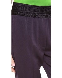 3.1 Phillip Lim Smocked Waistband Tapered Trousers