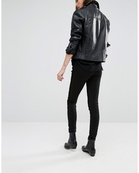 Blank NYC Suede Front Skinny Jeggings With Zip Pockets