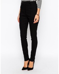 Asos Tall High Waist Pants In Skinny Fit