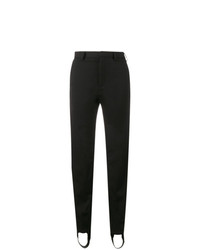 Y/Project Y Project Mid Rise Slim Leg Stirrup Trousers