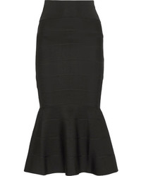 Givenchy Bandage Midi Skirt Black