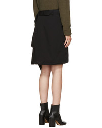 3.1 Phillip Lim Black Asymmetric Skirt