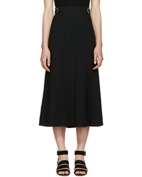 Proenza Schouler Black Crepe Skirt