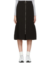 Edit Black Fishtail Skirt