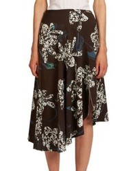 Cédric Charlier Cedric Charlier Asymmetric Orchid Skirt