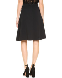 Tome Crepe Flare Skirt