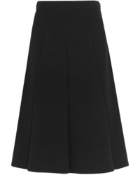 Bottega Veneta Crepe Skirt Black