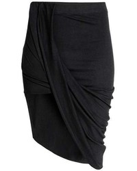 H&M Draped Jersey Skirt