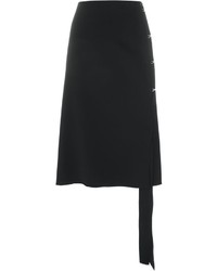 Lanvin Hook And Eye Detail A Line Skirt