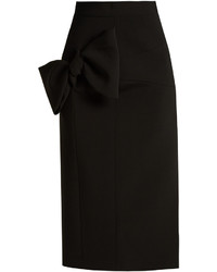 Roksanda Maida Bow Detail Midi Skirt