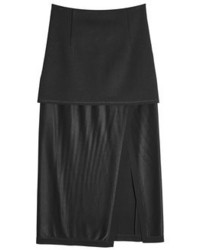 DKNY Midi Skirt With Slit