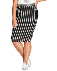 City Chic Plus Size Game Day Skirt
