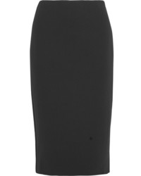 The Row Rabina Stretch Jersey Midi Skirt Black