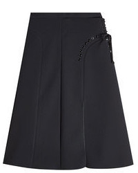 Carven Skirt With Lace Up Detail