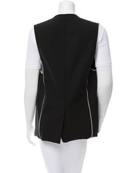Helmut Lang Draped Tuxedo Vest