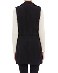 Barneys New York Clara Trench Vest Black Size S