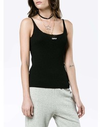 Off-White Cami Fitted Logo Top