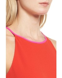 Vince Camuto Colorblock Halter Style Top