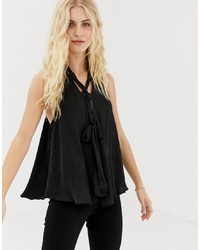 Free People Here With Me Lace Up Cami Top