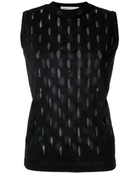 08sircus Perforated Detail Sleeveless Top