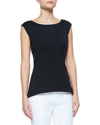 Lafayette 148 New York Sleeveless Peplum Top