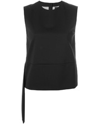 Dsquared2 Sleeveless Top With Fabric Detail
