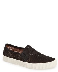 Frye Camille Perforated Slip On Sneaker