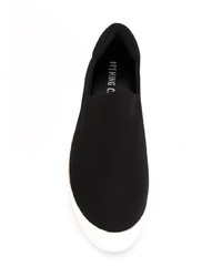 Opening Ceremony Canvas Slip On Sneakers