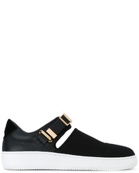 Buscemi Cut Out Detail Slip On Sneakers