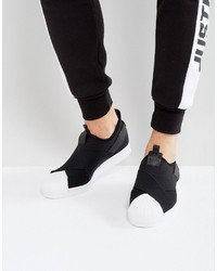 adidas Originals Superstar Slip On Sneakers In Black Bz0112, $77 ...