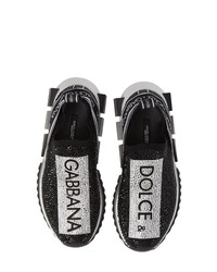 Dolce & Gabbana Sorrento Jeweled Logo Sneaker