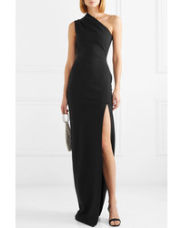 SOLACE London Averie One Shoulder Stretch Knit Gown