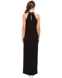 Laundry by Shelli Segal Matte Jersey Sleeveless Gown