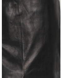 Thierry Mugler Leather Skirt
