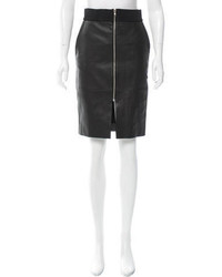 A.L.C. Leather Pencil Skirt