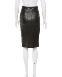 Alexander McQueen Studded Leather Skirt