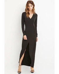 Forever 21 Contemporary Slit Front Maxi Dress
