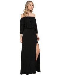 Culture Phit Lily Off The Shoulder Maxi Dress With Slit Dress