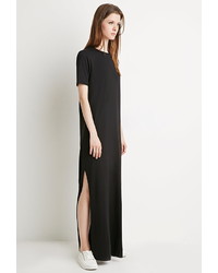 Forever 21 Side Slit T Shirt Maxi Dress