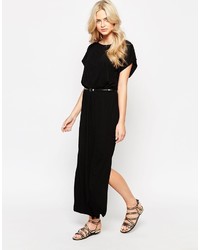 Oasis Thigh Split Belted Maxi Dress